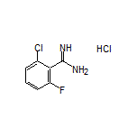 2-Chloro-6-fluorobenzimidamide Hydrochloride