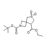 Ethyl 2-Boc-6-thia-2-azaspiro[3.4]octane-8-carboxylate 6,6-Dioxide