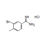 3-Bromo-4-methylbenzimidamide Hydrochloride