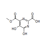 4,5-Dihydroxy-6-(methoxycarbonyl)pyrimidine-2-carboxylic Acid