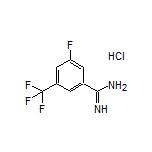 3-Fluoro-5-(trifluoromethyl)benzimidamide Hydrochloride