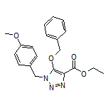 Ethyl 5-(Benzyloxy)-1-(4-methoxybenzyl)-1H-1,2,3-triazole-4-carboxylate