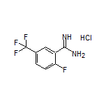 2-Fluoro-5-(trifluoromethyl)benzimidamide Hydrochloride