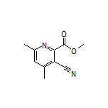 Methyl 3-Cyano-4,6-dimethylpicolinate