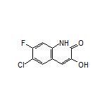 6-Chloro-7-fluoro-3-hydroxyquinolin-2(1H)-one