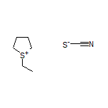 1-Ethyltetrahydro-1H-thiophen-1-ium Thiocyanate