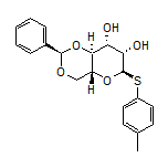 (2R,4aR,6R,7S,8R,8aS)-2-Phenyl-6-(p-tolylthio)hexahydropyrano[3,2-d][1,3]dioxine-7,8-diol