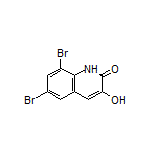 6,8-Dibromo-3-hydroxyquinolin-2(1H)-one