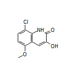 8-Chloro-3-hydroxy-5-methoxyquinolin-2(1H)-one