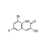 8-Bromo-6-fluoro-3-hydroxyquinolin-2(1H)-one