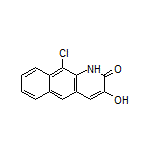 10-Chloro-3-hydroxybenzo[g]quinolin-2(1H)-one