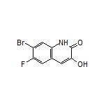 7-Bromo-6-fluoro-3-hydroxyquinolin-2(1H)-one