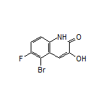 5-Bromo-6-fluoro-3-hydroxyquinolin-2(1H)-one