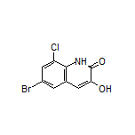 6-Bromo-8-chloro-3-hydroxyquinolin-2(1H)-one