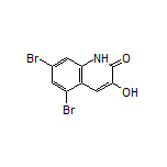 5,7-Dibromo-3-hydroxyquinolin-2(1H)-one