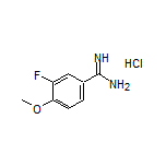 3-Fluoro-4-methoxybenzimidamide Hydrochloride