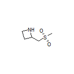 2-[(Methylsulfonyl)methyl]azetidine