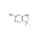 6-Bromo-3,3-dimethyl-2,3-dihydro-1H-pyrrolo[3,2-c]pyridine