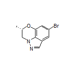 (S)-8-Bromo-2-methyl-2,3-dihydro-[1,4]oxazino[2,3,4-hi]indazole