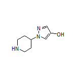 1-(4-Piperidyl)-1H-pyrazol-4-ol