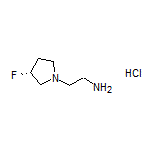 (R)-2-(3-Fluoro-1-pyrrolidinyl)ethanamine Hydrochloride