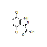 4,7-Dichloro-1H-indazole-3-carboxylic Acid