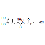 Methyl (S)-2-[2-Amino-3-(3,4-dihydroxyphenyl)-N-methylpropanamido]acetate Hydrochloride