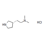 (S)-N,N-Dimethyl-2-(3-pyrrolidinyl)ethanamine Hydrochloride