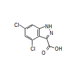 4,6-Dichloro-1H-indazole-3-carboxylic Acid