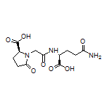 (S)-1-[2-[[(S)-4-Amino-1-carboxy-4-oxobutyl]amino]-2-oxoethyl]-5-oxopyrrolidine-2-carboxylic Acid