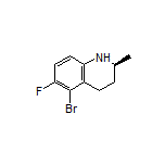 (S)-5-Bromo-6-fluoro-2-methyl-1,2,3,4-tetrahydroquinoline