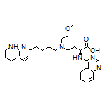 (S)-4-[(2-Methoxyethyl)[4-(5,6,7,8-tetrahydro-1,8-naphthyridin-2-yl)butyl]amino]-2-(quinazolin-4-ylamino)butanoic Acid