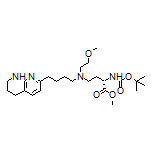 Methyl (S)-2-(Boc-amino)-4-[(2-methoxyethyl)[4-(5,6,7,8-tetrahydro-1,8-naphthyridin-2-yl)butyl]amino]butanoate