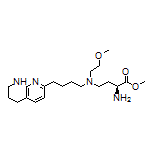 Methyl (S)-2-Amino-4-[(2-methoxyethyl)[4-(5,6,7,8-tetrahydro-1,8-naphthyridin-2-yl)butyl]amino]butanoate