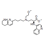 Methyl (S)-4-[(2-Methoxyethyl)[4-(5,6,7,8-tetrahydro-1,8-naphthyridin-2-yl)butyl]amino]-2-(quinolin-4-ylamino)butanoate