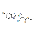 Ethyl 1-(6-Chloro-2-benzothiazolyl)-5-hydroxy-1H-pyrazole-4-carboxylate