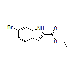 Ethyl 6-Bromo-4-methyl-1H-indole-2-carboxylate