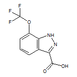 7-(Trifluoromethoxy)-1H-indazole-3-carboxylic Acid