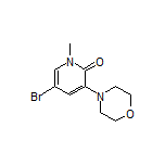 5-Bromo-1-methyl-3-morpholinopyridin-2(1H)-one