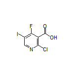 2-Chloro-4-fluoro-5-iodonicotinic Acid