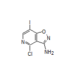 4-Chloro-7-iodoisoxazolo[4,5-c]pyridin-3-amine