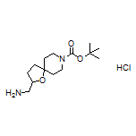 (8-Boc-1-oxa-8-azaspiro[4.5]decan-2-yl)methanamine Hydrochloride