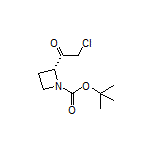 (R)-1-(1-Boc-2-azetidinyl)-2-chloroethanone