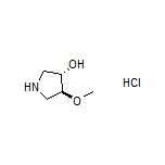 (3S,4S)-4-Methoxypyrrolidin-3-ol Hydrochloride