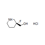 (R)-(3-Fluoro-3-piperidyl)methanol Hydrochloride