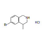 6-Bromo-4-methyl-1,2,3,4-tetrahydroisoquinoline Hydrochloride