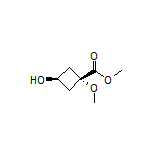 Methyl cis-3-Hydroxy-1-methoxycyclobutanecarboxylate