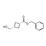 Benzyl cis-3-(Hydroxymethyl)cyclobutanecarboxylate