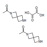 1-(2,6-Diazaspiro[3.3]heptan-2-yl)ethanone Hemioxalate