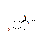 Ethyl (1R,2R)-2-Methyl-4-oxocyclohexanecarboxylate